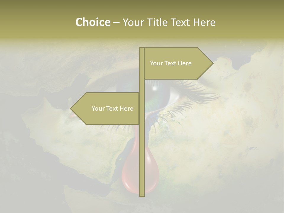 Gorilla War Embargo Sad PowerPoint Template