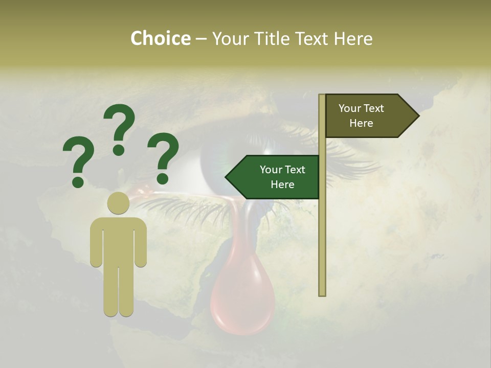 Gorilla War Embargo Sad PowerPoint Template