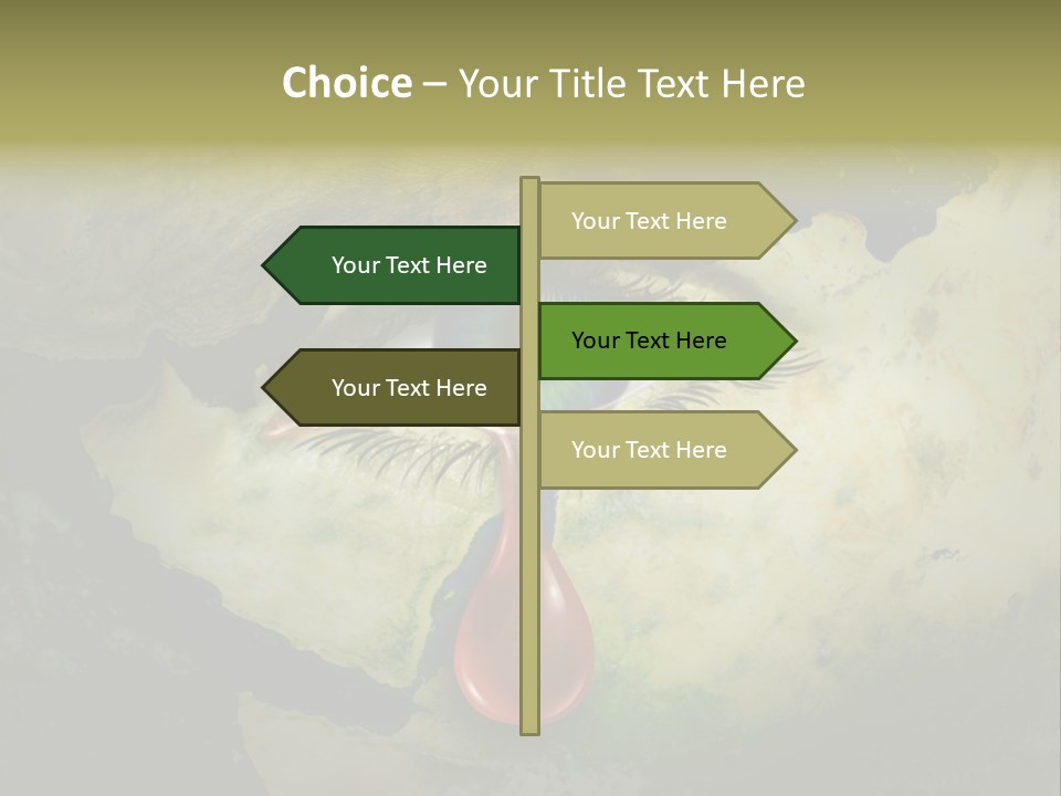 Gorilla War Embargo Sad PowerPoint Template