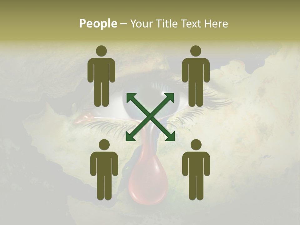 Gorilla War Embargo Sad PowerPoint Template