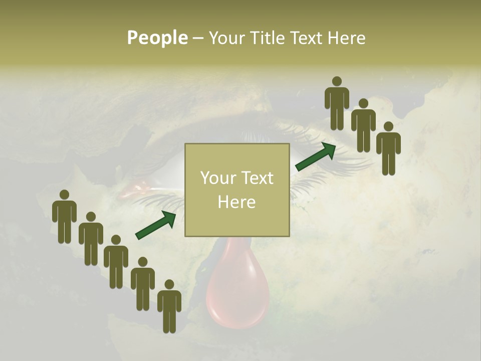 Gorilla War Embargo Sad PowerPoint Template