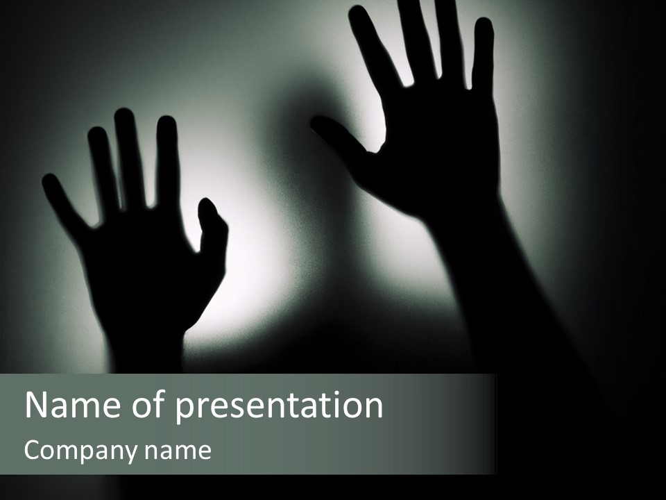 Halloween Bad Murder PowerPoint Template