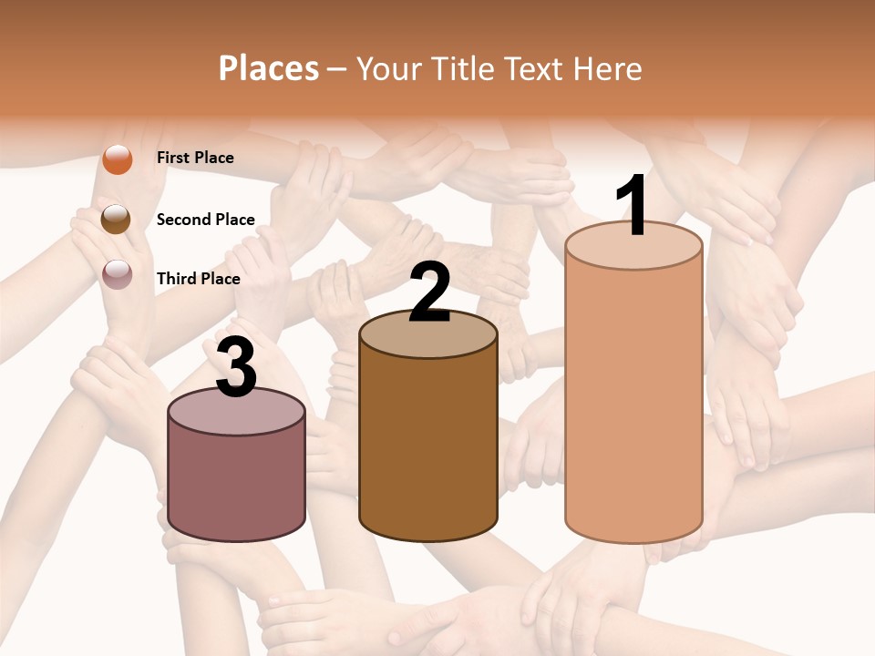 Symbol Joined United PowerPoint Template