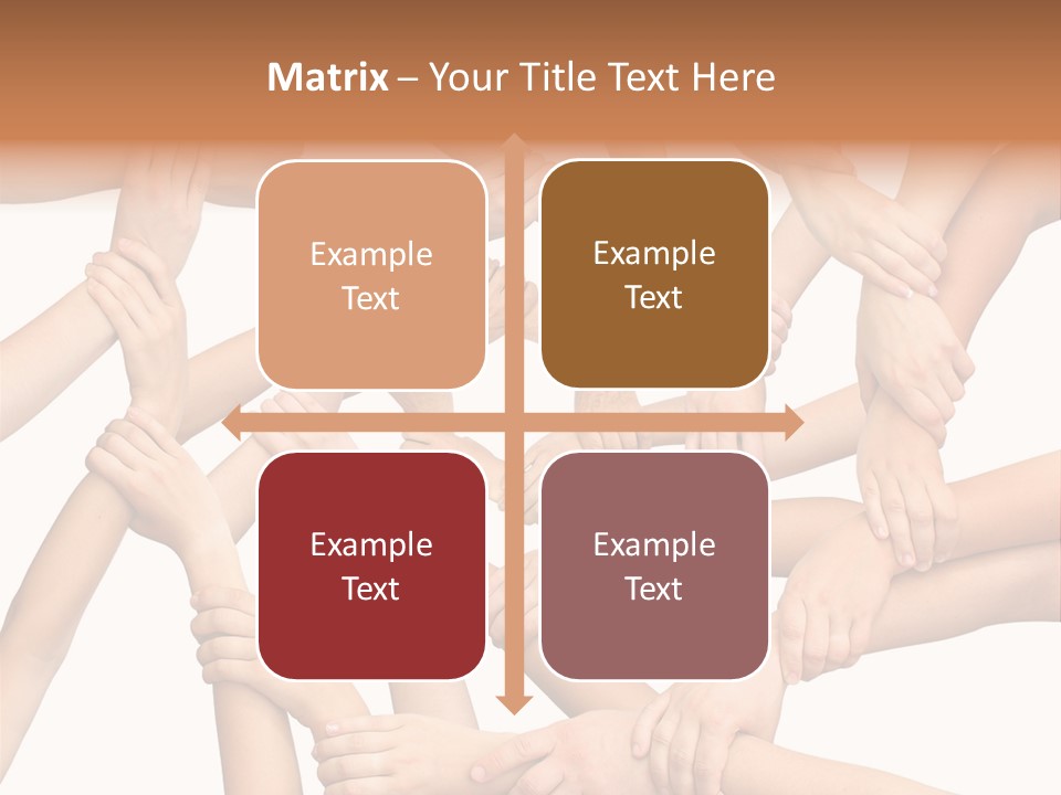 Symbol Joined United PowerPoint Template