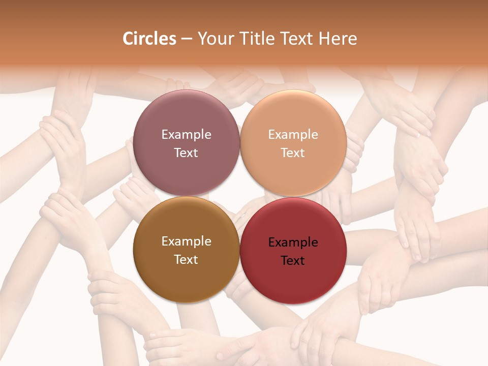 Symbol Joined United PowerPoint Template