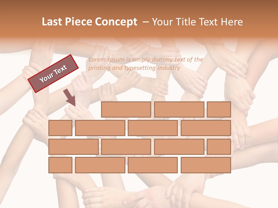 Symbol Joined United PowerPoint Template