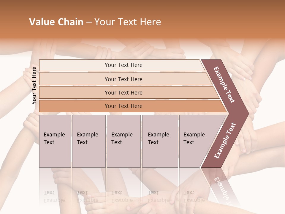 Symbol Joined United PowerPoint Template