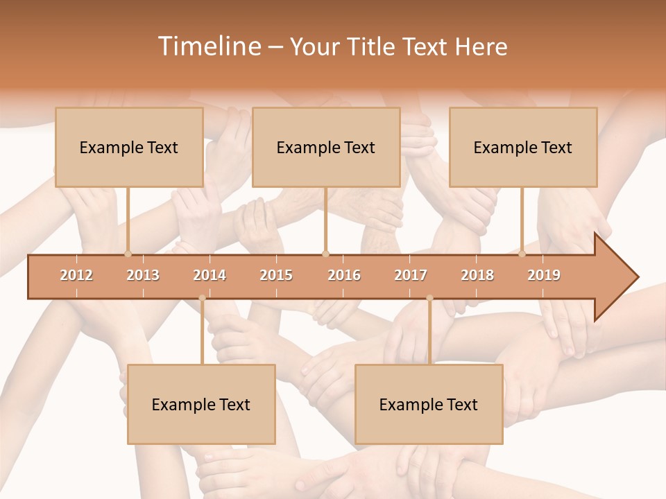 Symbol Joined United PowerPoint Template