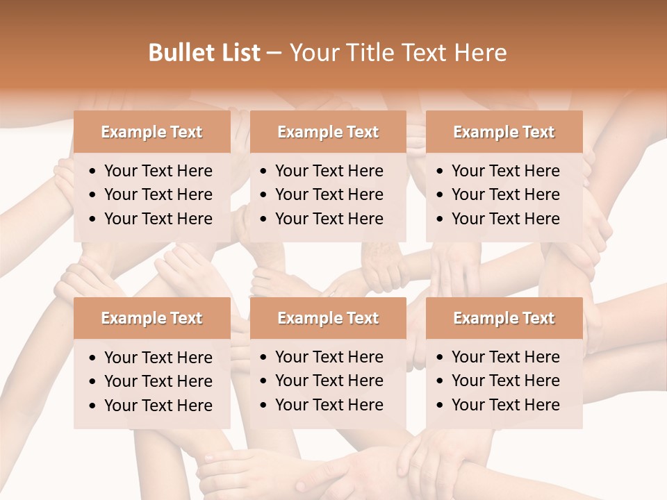 Symbol Joined United PowerPoint Template