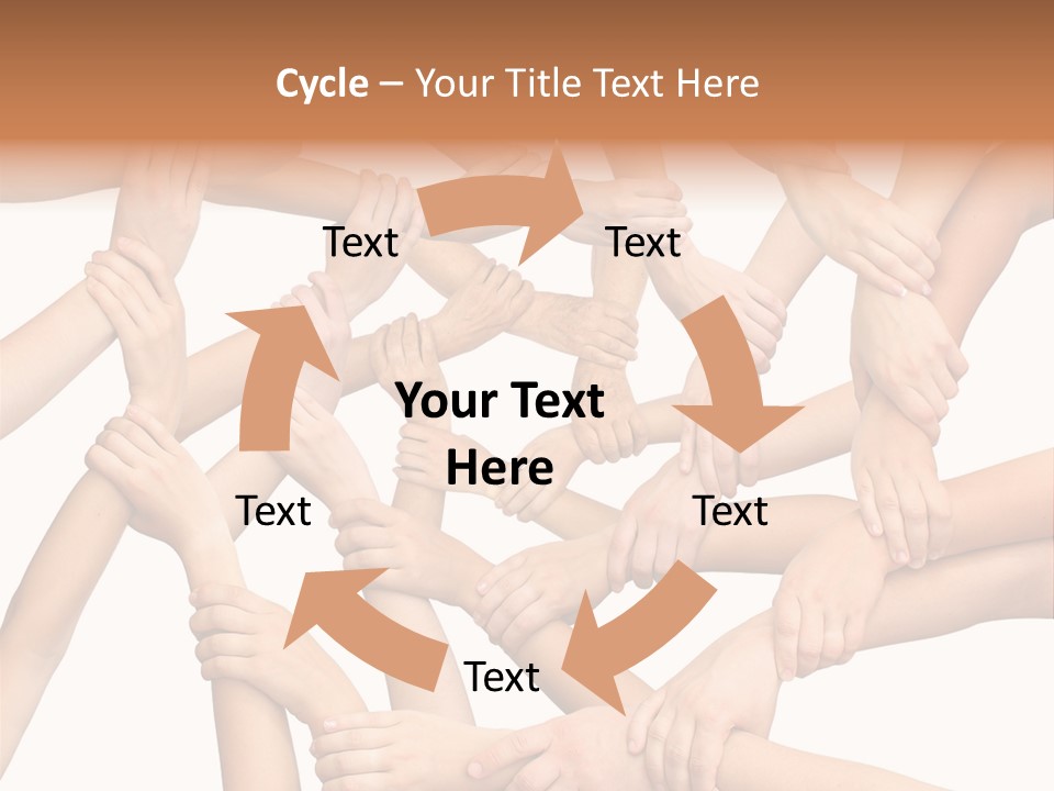 Symbol Joined United PowerPoint Template