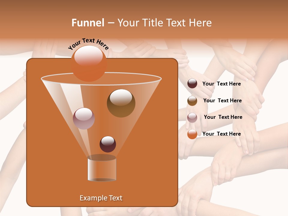Symbol Joined United PowerPoint Template