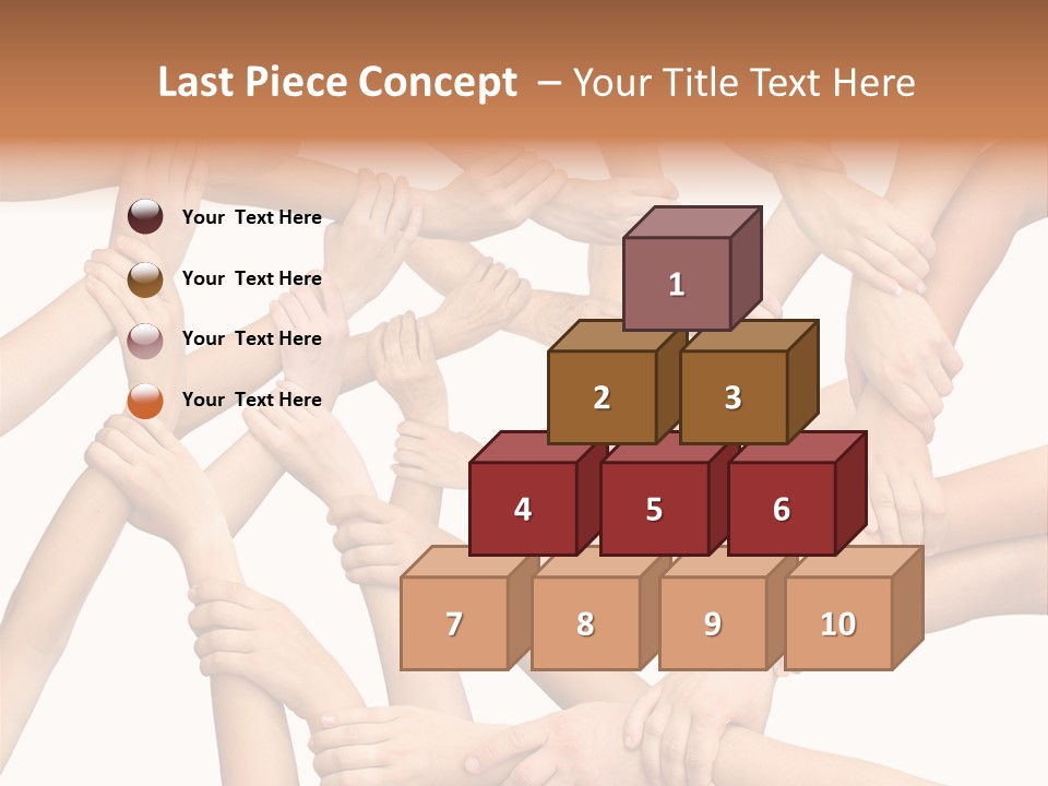 Symbol Joined United PowerPoint Template