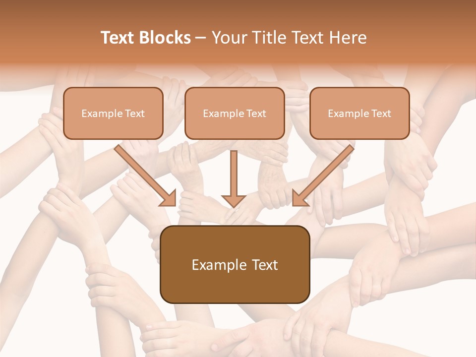 Symbol Joined United PowerPoint Template