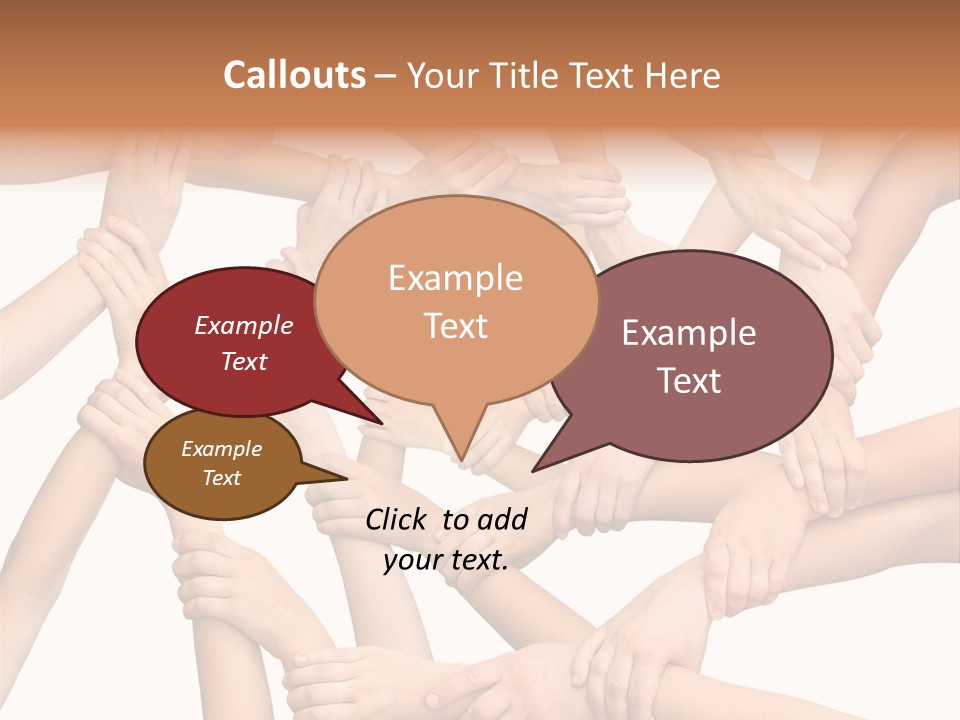 Symbol Joined United PowerPoint Template