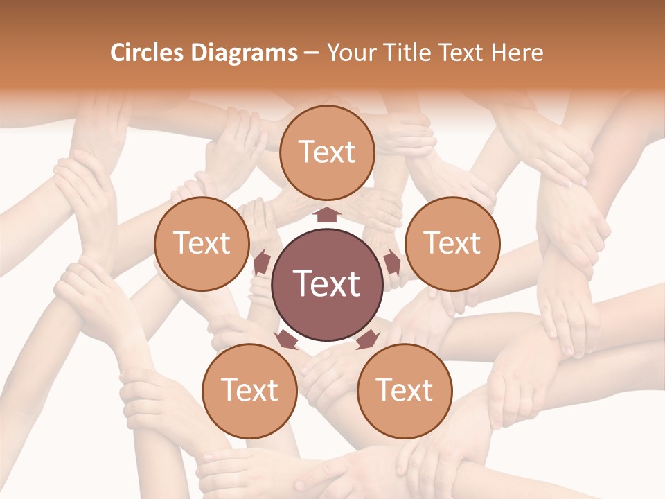 Symbol Joined United PowerPoint Template