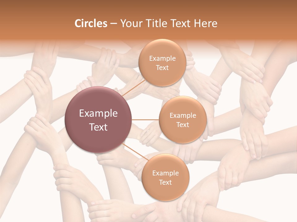 Symbol Joined United PowerPoint Template