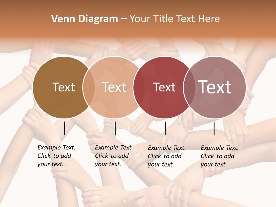 Symbol Joined United PowerPoint Template