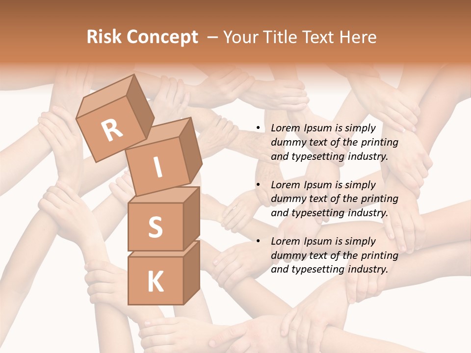 Symbol Joined United PowerPoint Template