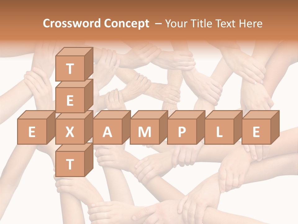 Symbol Joined United PowerPoint Template