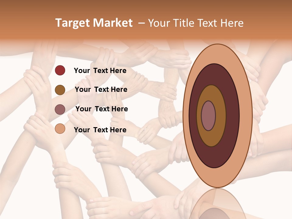 Symbol Joined United PowerPoint Template