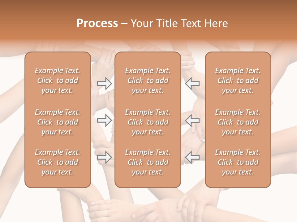 Symbol Joined United PowerPoint Template