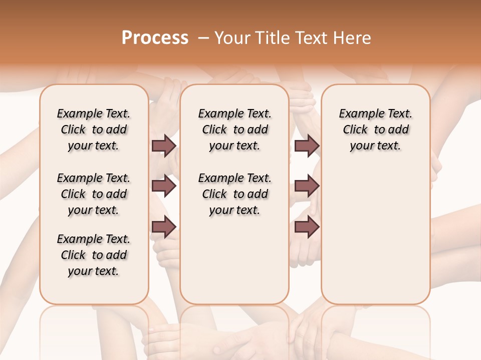 Symbol Joined United PowerPoint Template