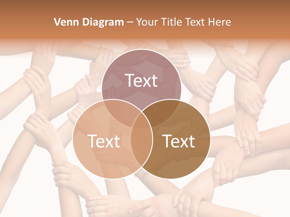 Symbol Joined United PowerPoint Template