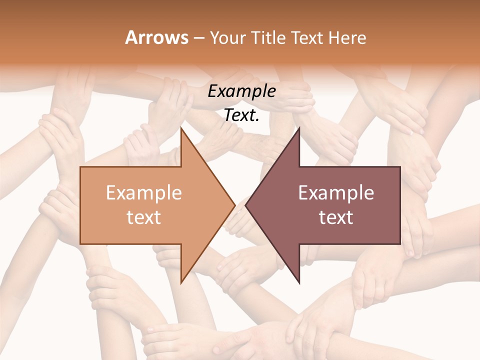 Symbol Joined United PowerPoint Template