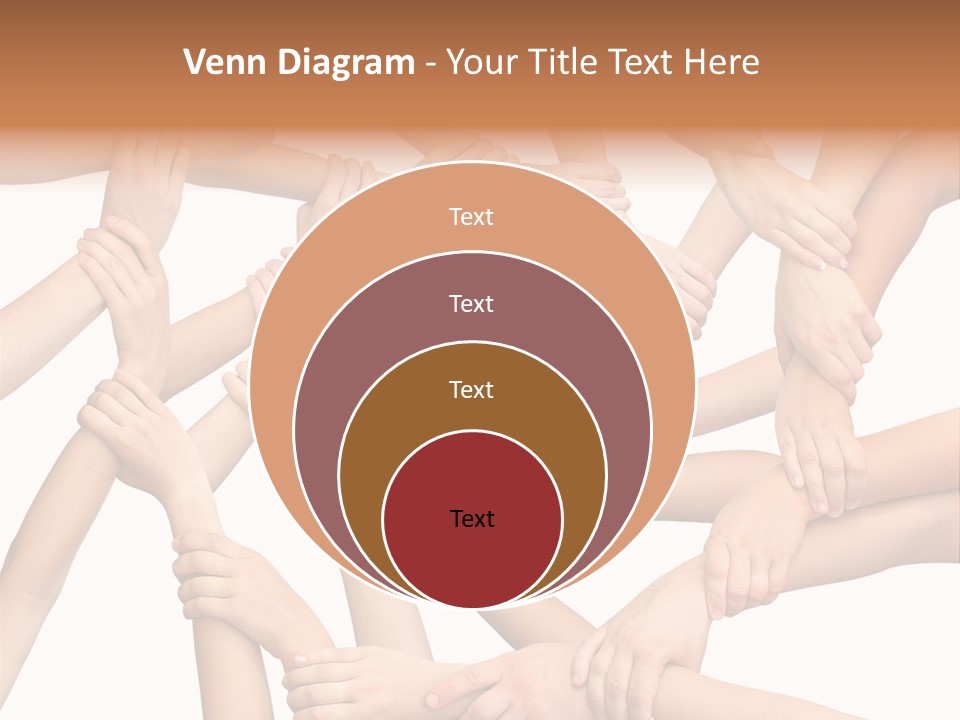 Symbol Joined United PowerPoint Template