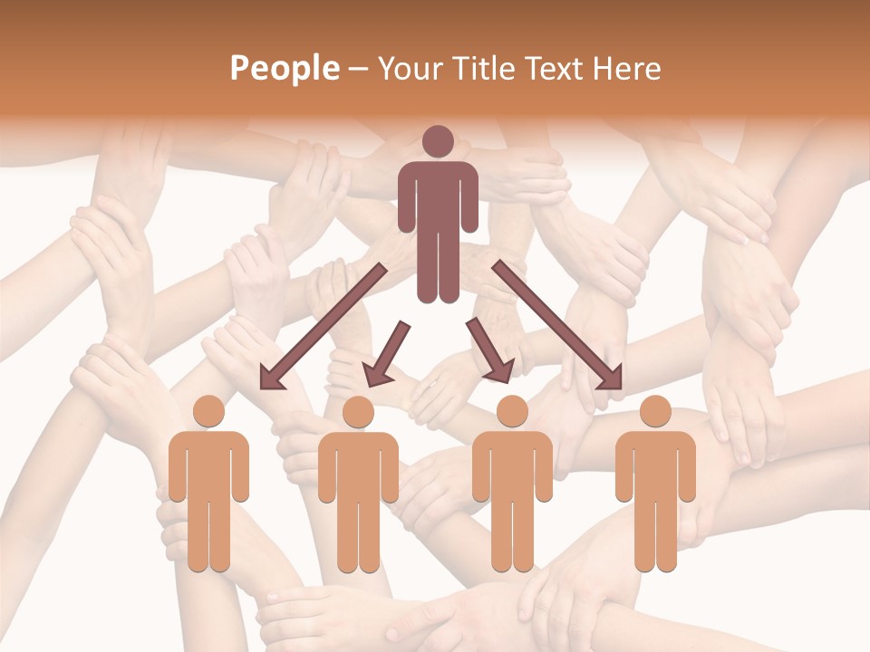 Symbol Joined United PowerPoint Template