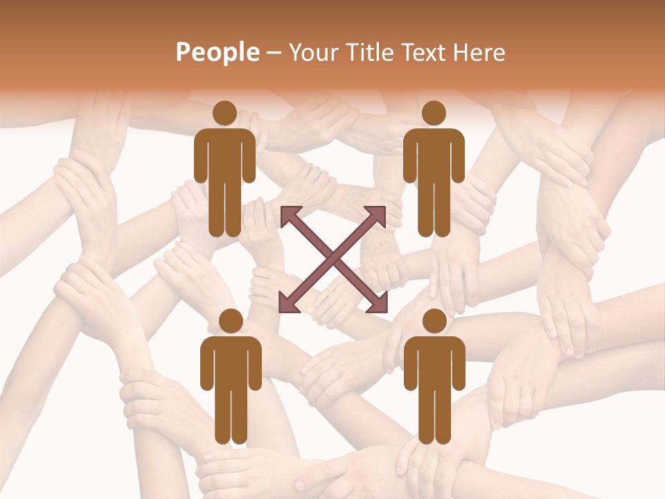 Symbol Joined United PowerPoint Template