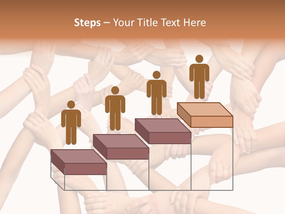 Symbol Joined United PowerPoint Template