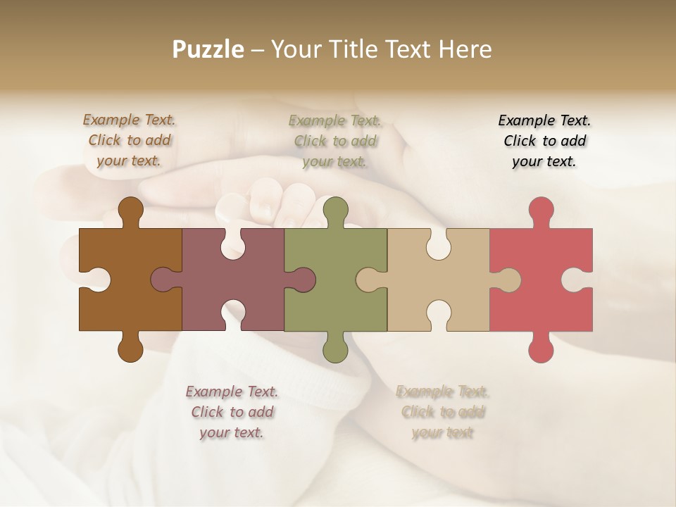 Comfort Growth Support PowerPoint Template