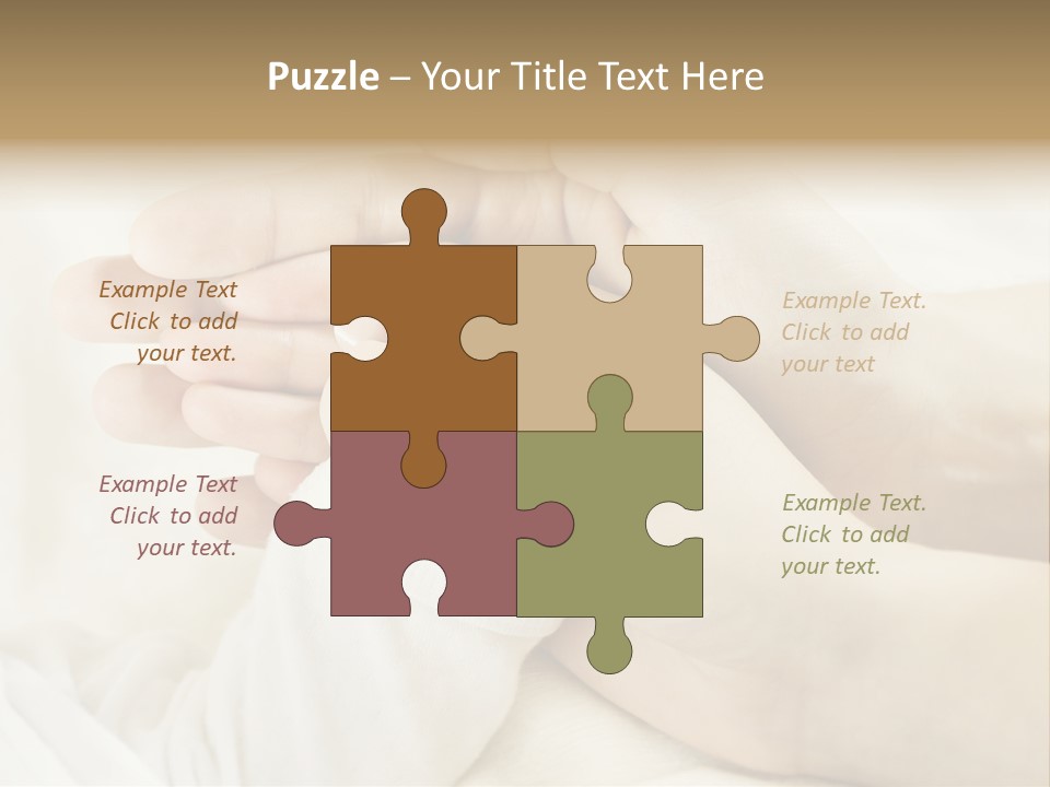 Comfort Growth Support PowerPoint Template