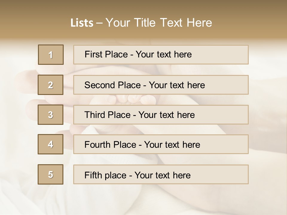 Comfort Growth Support PowerPoint Template