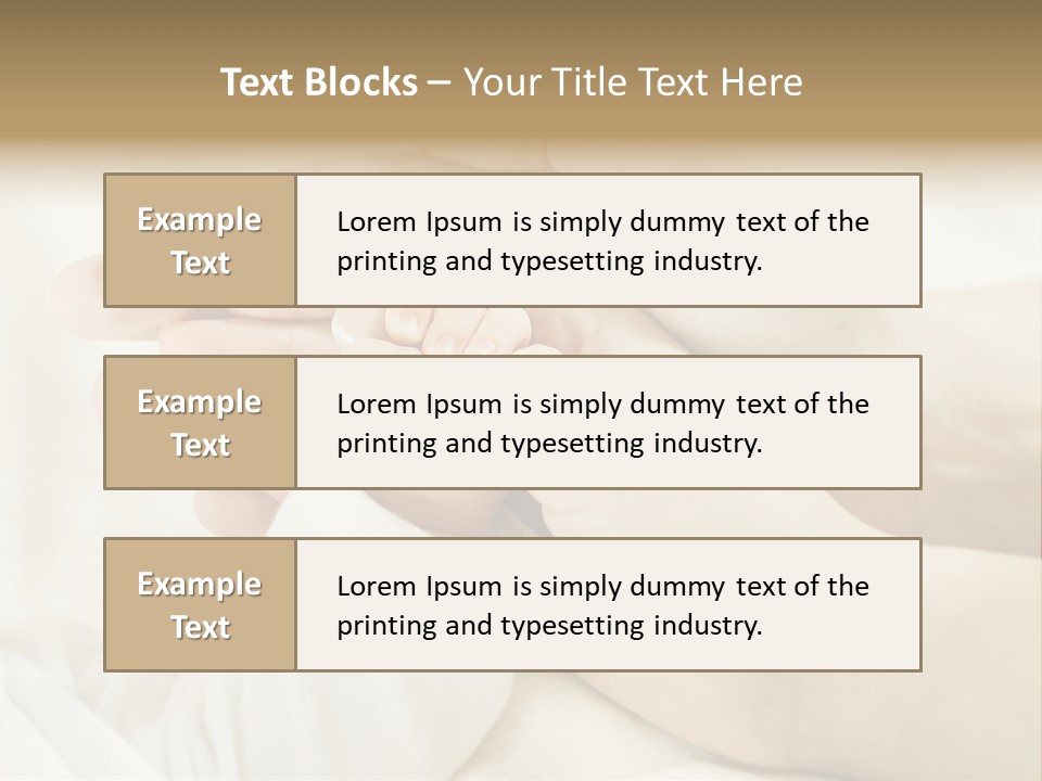 Comfort Growth Support PowerPoint Template