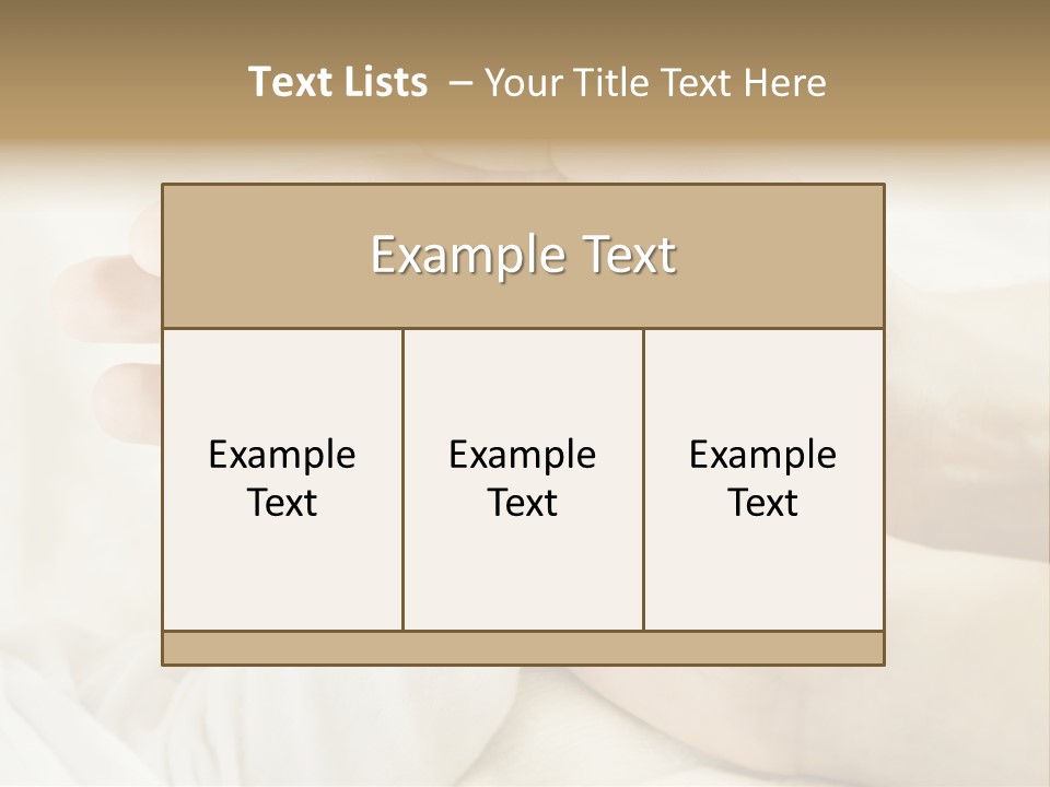 Comfort Growth Support PowerPoint Template