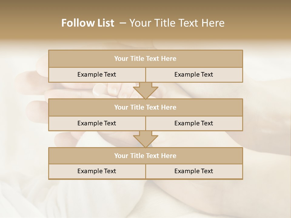 Comfort Growth Support PowerPoint Template