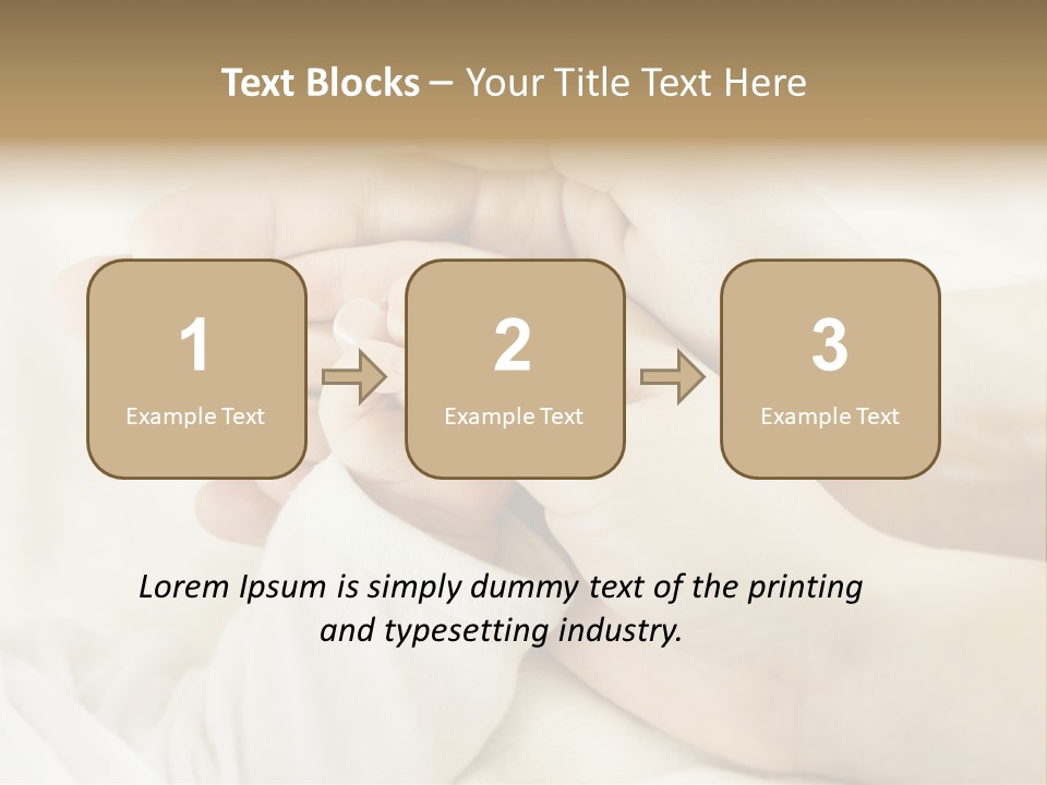 Comfort Growth Support PowerPoint Template