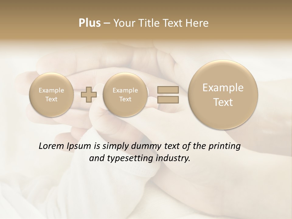 Comfort Growth Support PowerPoint Template