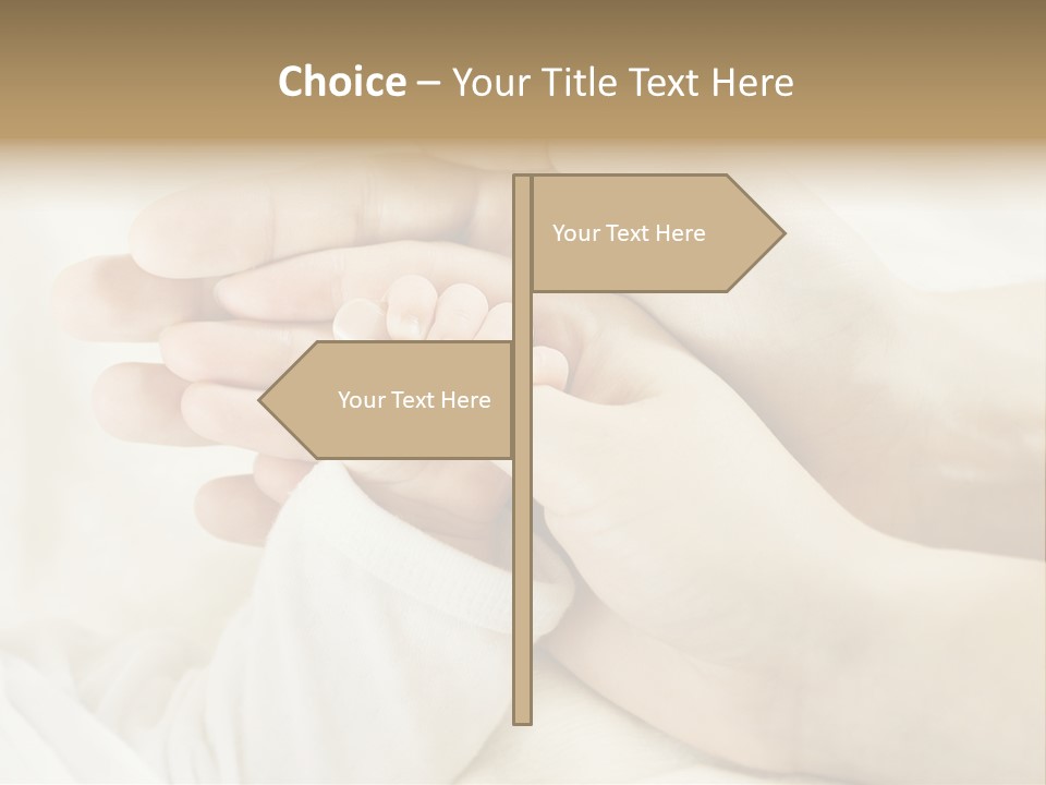 Comfort Growth Support PowerPoint Template