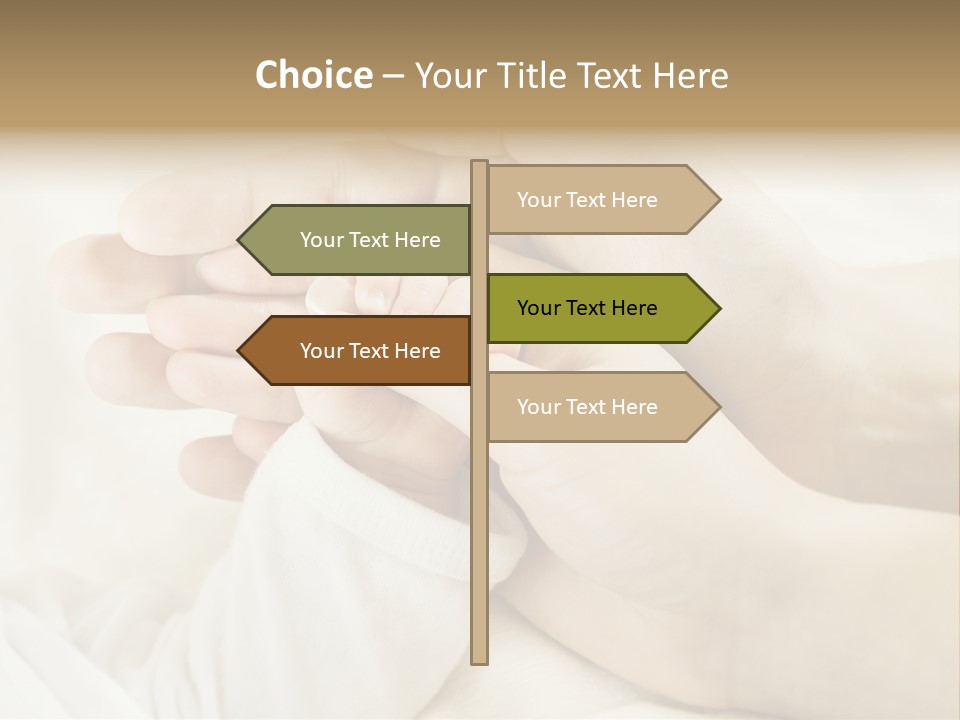 Comfort Growth Support PowerPoint Template