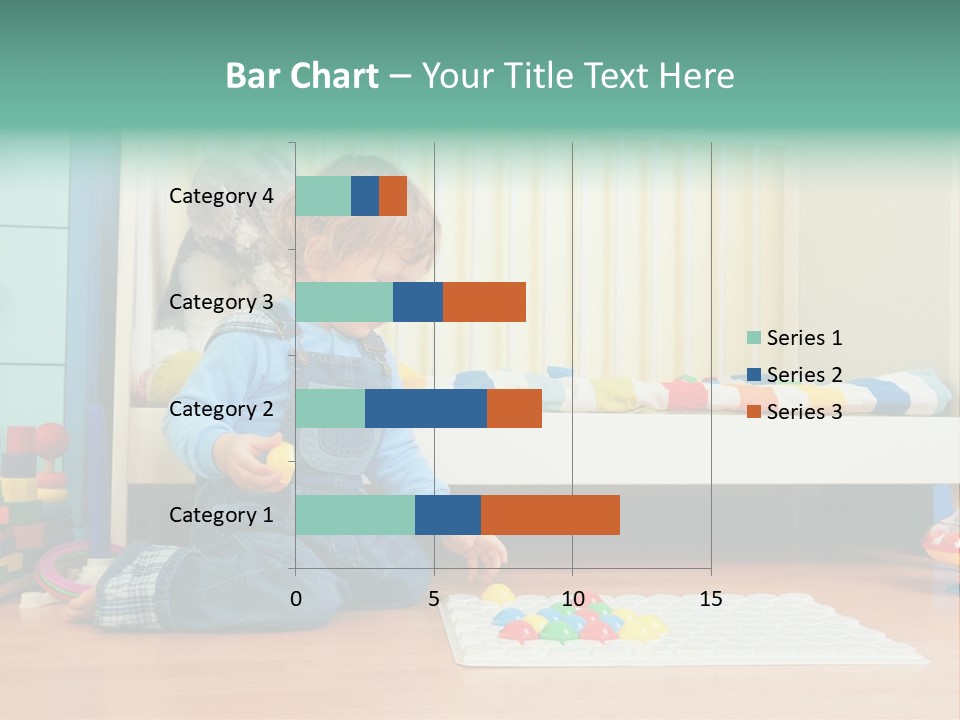 Kid Blue Floor PowerPoint Template