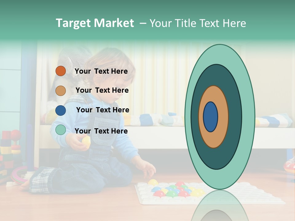 Kid Blue Floor PowerPoint Template
