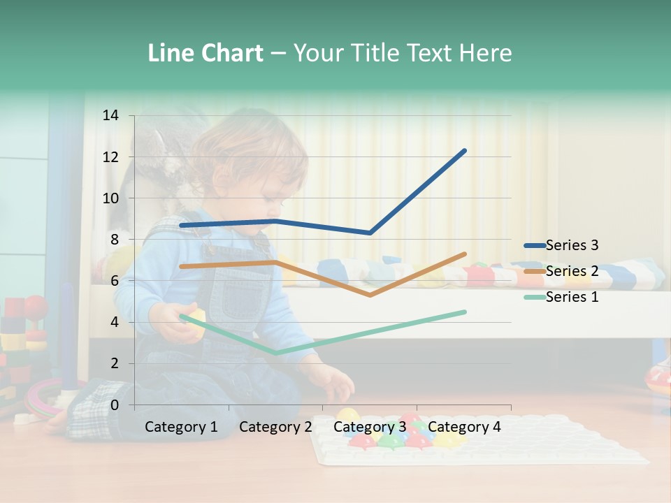 Kid Blue Floor PowerPoint Template