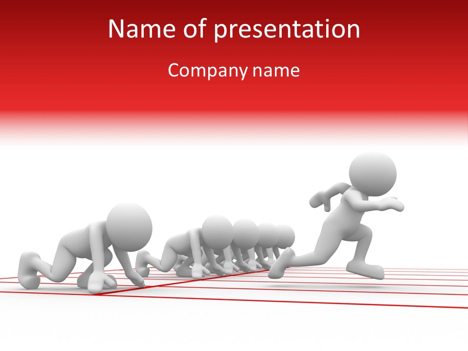 Leader Guy Support PowerPoint Template