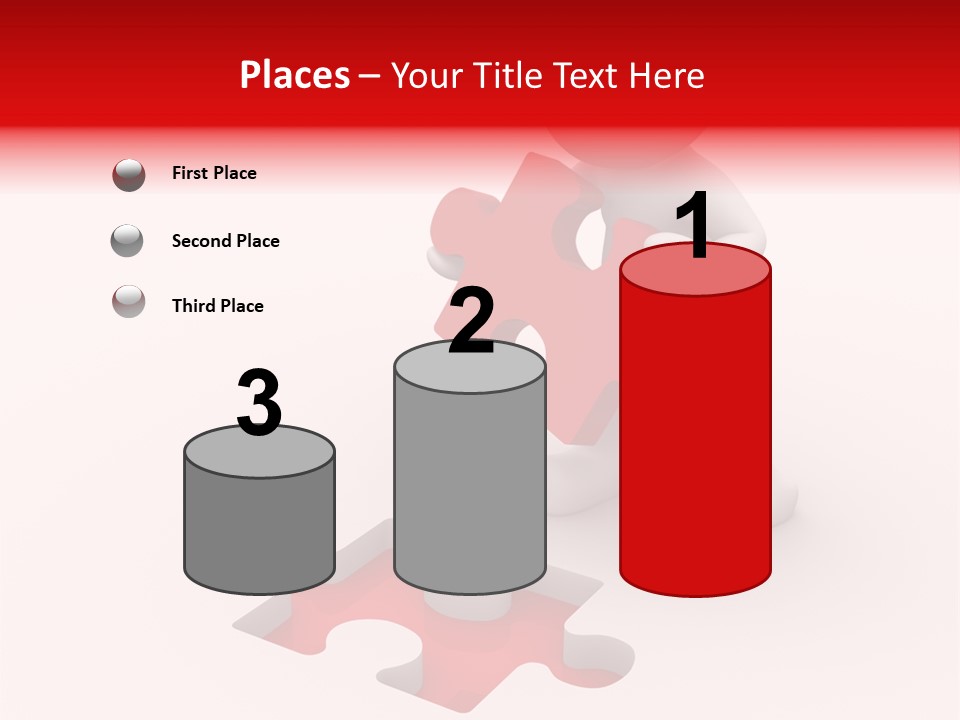 Pattern Jigsaw Connection PowerPoint Template