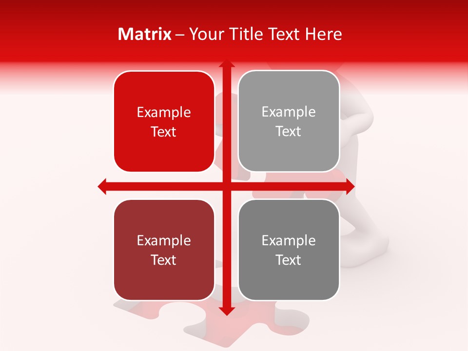 Pattern Jigsaw Connection PowerPoint Template