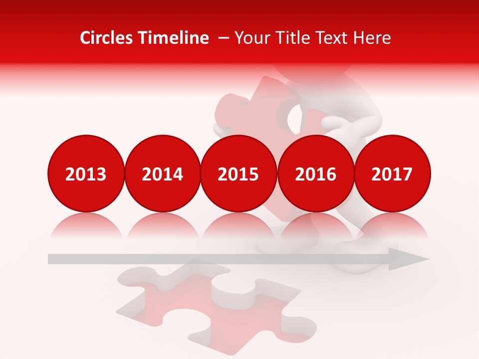 Pattern Jigsaw Connection PowerPoint Template