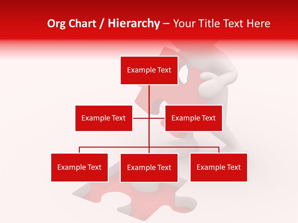 Pattern Jigsaw Connection PowerPoint Template